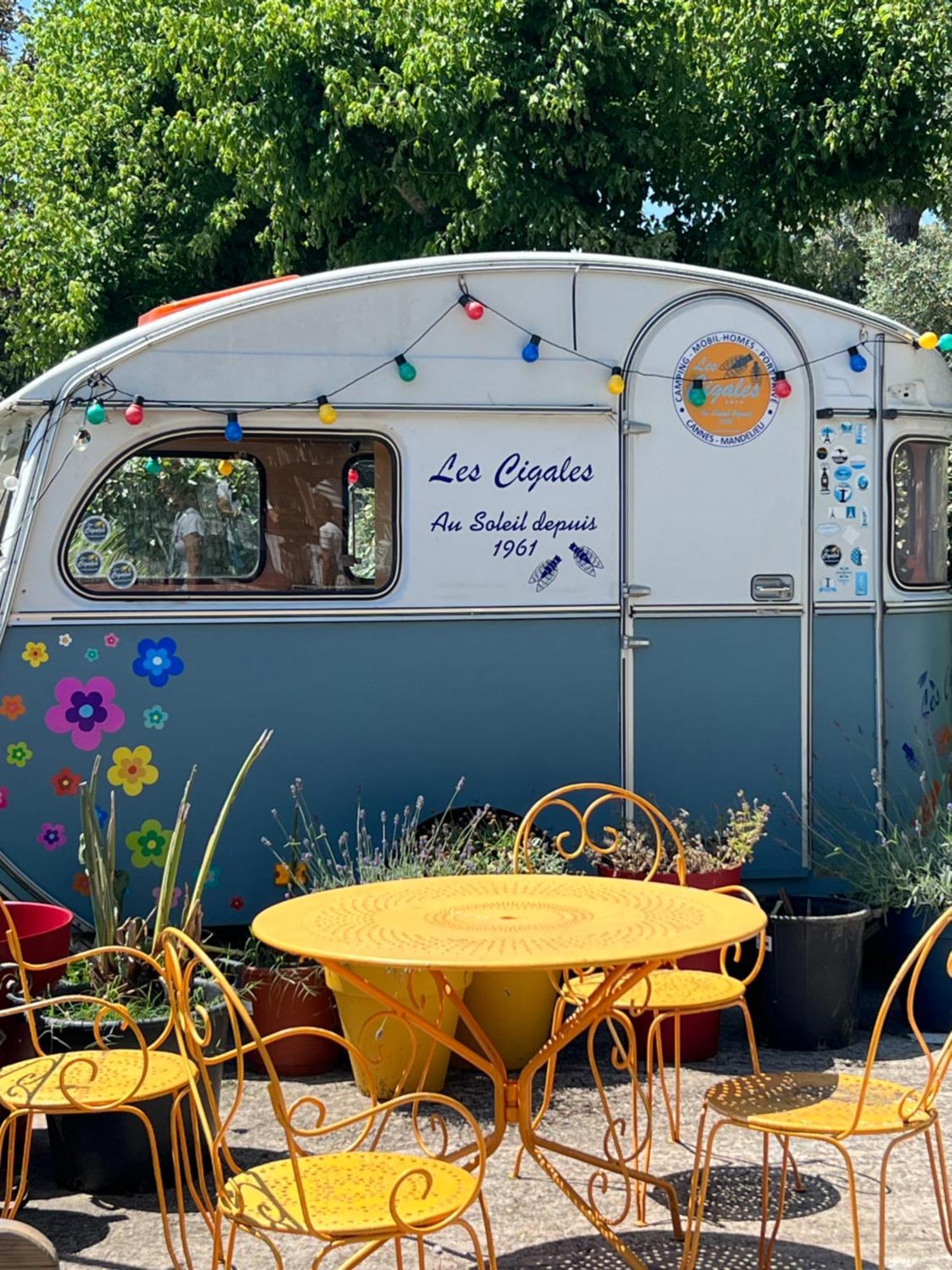 Camping Les Cigales Hotel Mandelieu Eksteriør billede